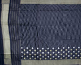 black designer skirt with sona roopa zari