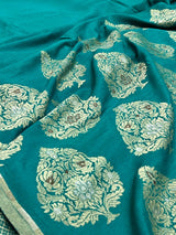 Premium Munga Silk Banarasi Saree