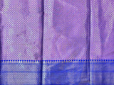 Blue Semi Silk Banarasi Saree