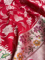 Premium Tussar Silk Banarasi Saree
