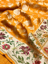 Premium Tussar Silk Banarasi Saree