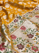 Premium Tussar Silk Banarasi Saree