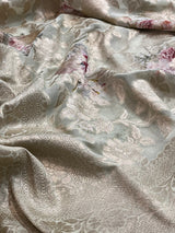 Premium Digital Print Khaddi Georgette Silk Saree
