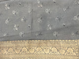 Premium Digital Print Khaddi Georgette Silk Saree