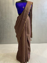 Wine Pure munga banarasi saree