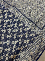 Katan Mashru Silk Banarasi Saree