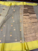 Kora Silk Banarasi Saree