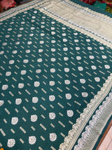 Handwoven Munga Silk Banarasi Saree