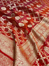 Premium Bandhej Georgette Silk Saree