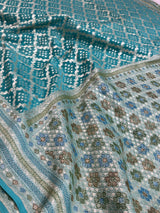 Premium Bandhej Georgette Silk Saree