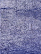 Royal Blue Munga Silk Saree