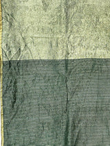 Bottle Green Munga Silk