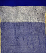 Royal Blue Munga Silk Saree