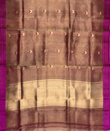 Kadhuwa Kora Tissue Banarasi Saree