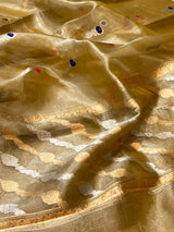 Kadhuwa Kora Tissue Banarasi Saree