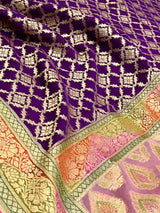 Premium Khaddi Georgette Silk Saree
