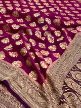 Premium Khaddi Georgette Silk Saree