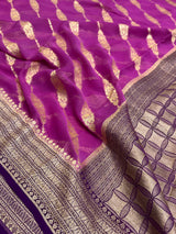Premium Khaddi Georgette Silk Saree