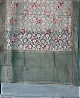 Premium Digital Print Khaddi Georgette Silk Saree