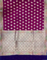 Premium Khaddi Georgette Silk Saree