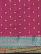 Wine color chinia silk saree