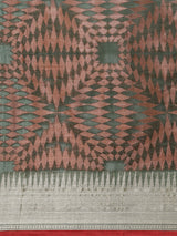 Green semi silk saree