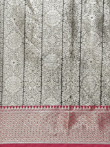 Black colored semi silk saree