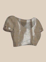 Black colored semi cotton saree