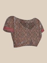 Bottle green colored semi cotton saree