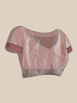 Black colored semi silk saree