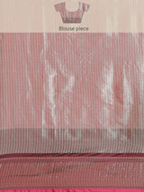 Black colored semi silk saree