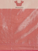 Blue colored semi cotton saree