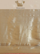 Brown semi silk saree