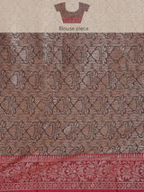 Bottle green colored semi cotton saree