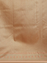 Pale Pink Semi Organza Silk Banarasi Saree