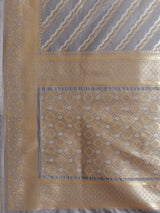 Grey Kataan Silk Sona Rupa Saree