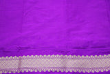 Purple kataan saree dhoop chaav color