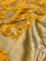 Premium Khaddi Georgette Silk Saree