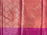 Light Green Semi Silk Banarasi Saree