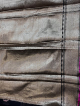 Black Semi Silk Banarasi Saree