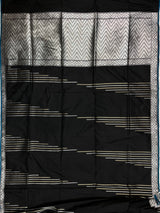 Banarasi Black Kataan Silk Saree