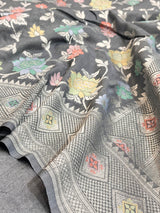 Premium Tussar Silk Banarasi Saree