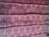 Wine Color Pure Silk Banarasi Saree