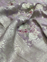 Premium Digital Print Khaddi Georgette Silk Saree