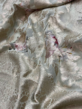 Premium Digital Print Khaddi Georgette Silk Saree