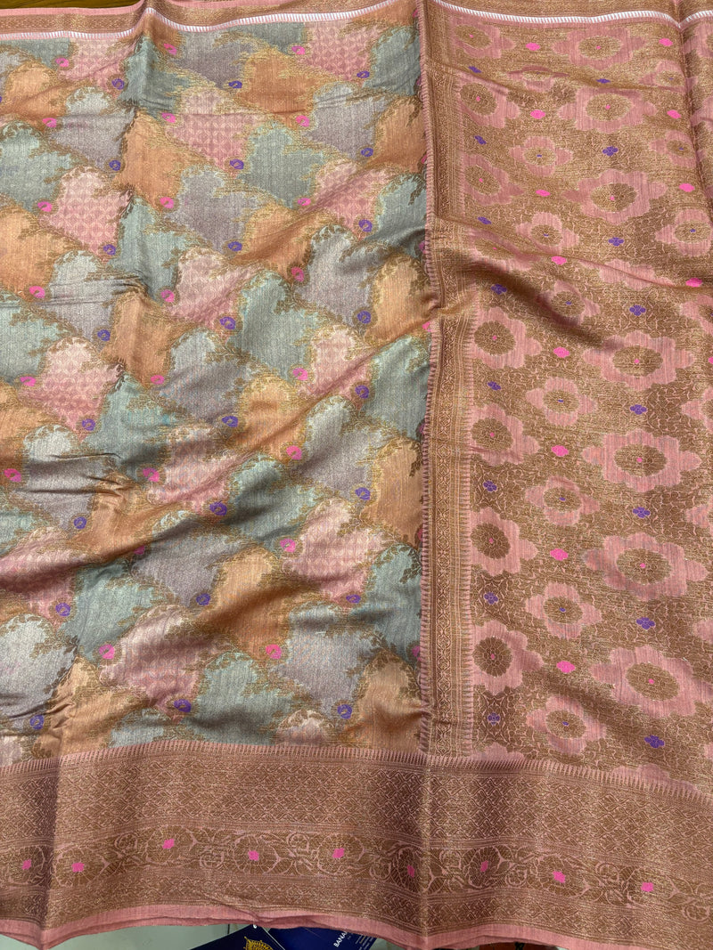 Munga Silk Banarasi Saree