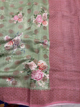 Munga Silk Banarasi Saree