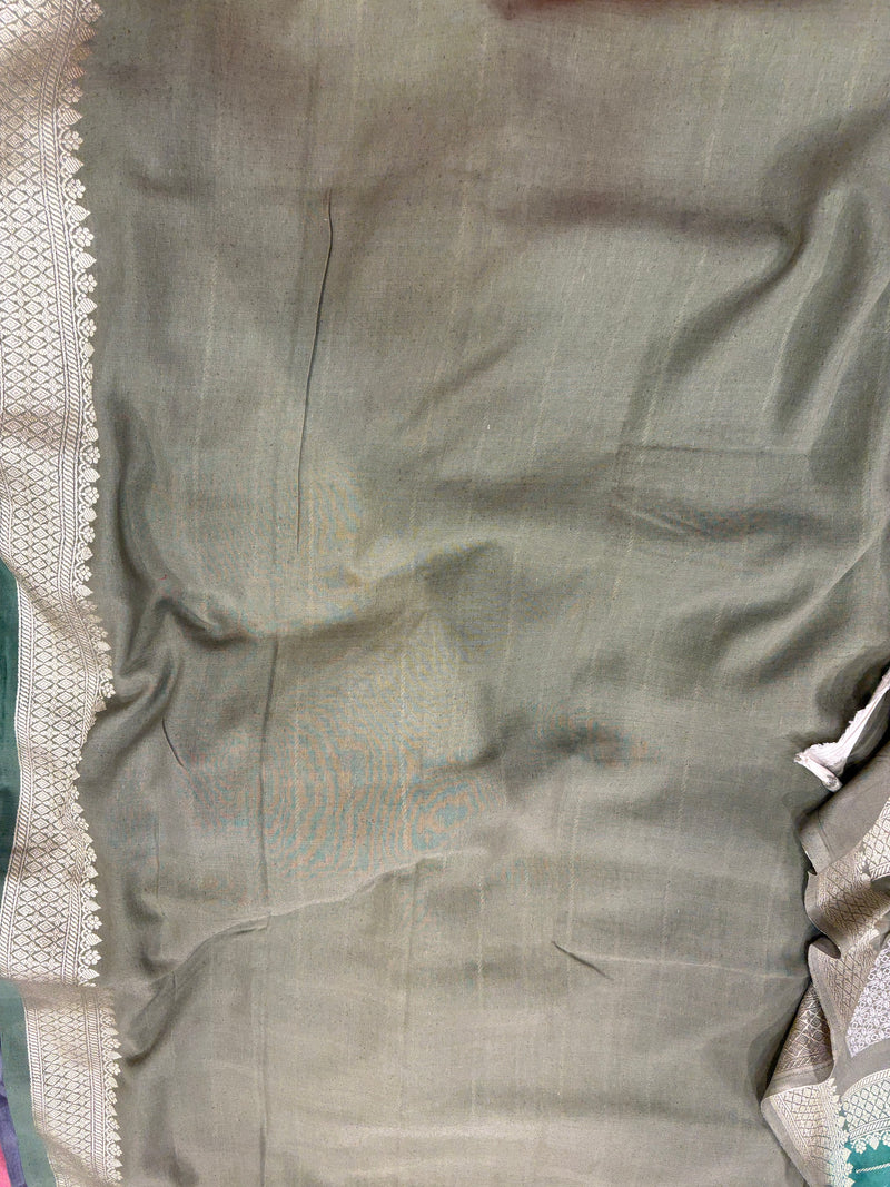 Linen Silk Banarasi Saree