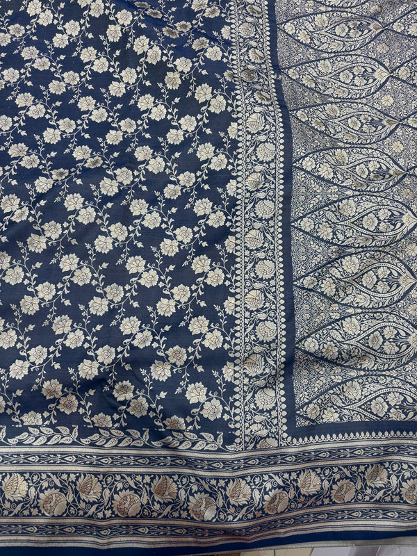 Katan Mashru Silk Banarasi Saree
