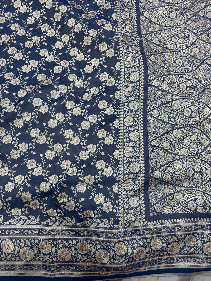 Katan Mashru Silk Banarasi Saree